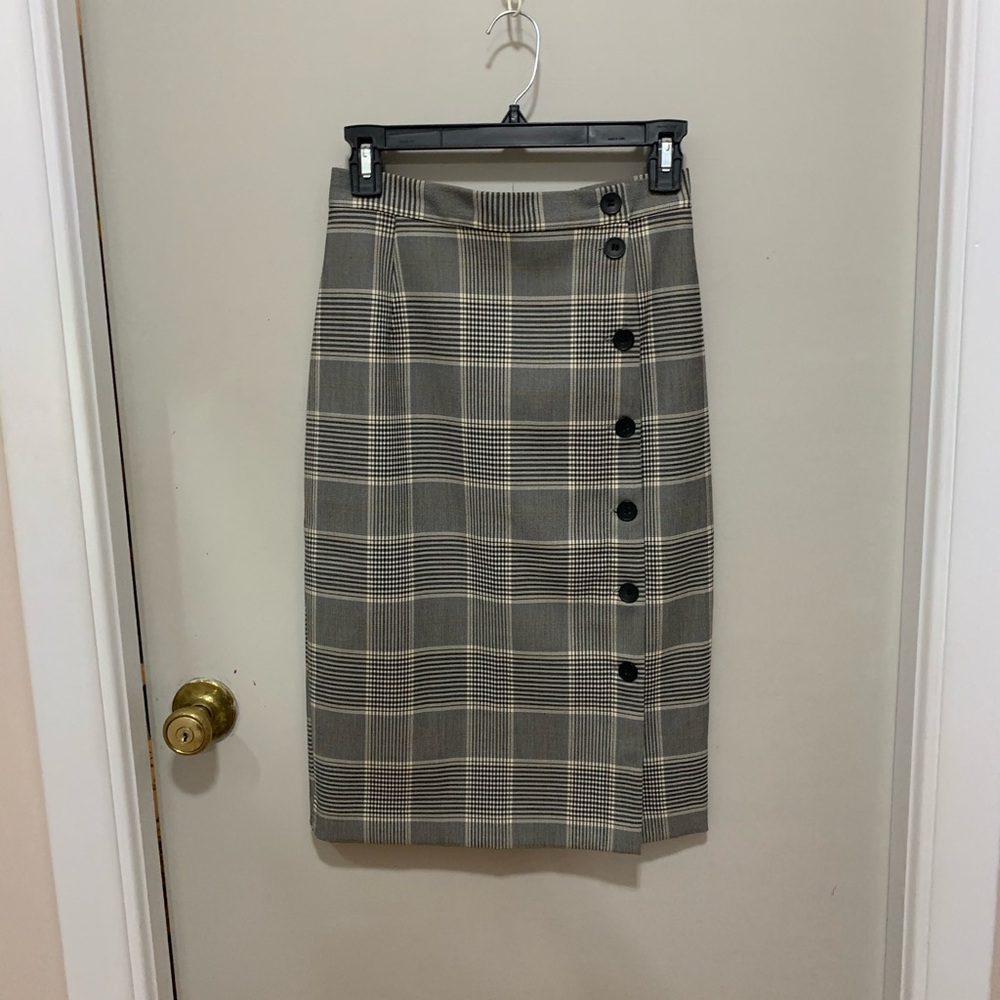 H&M Plaid Skirt